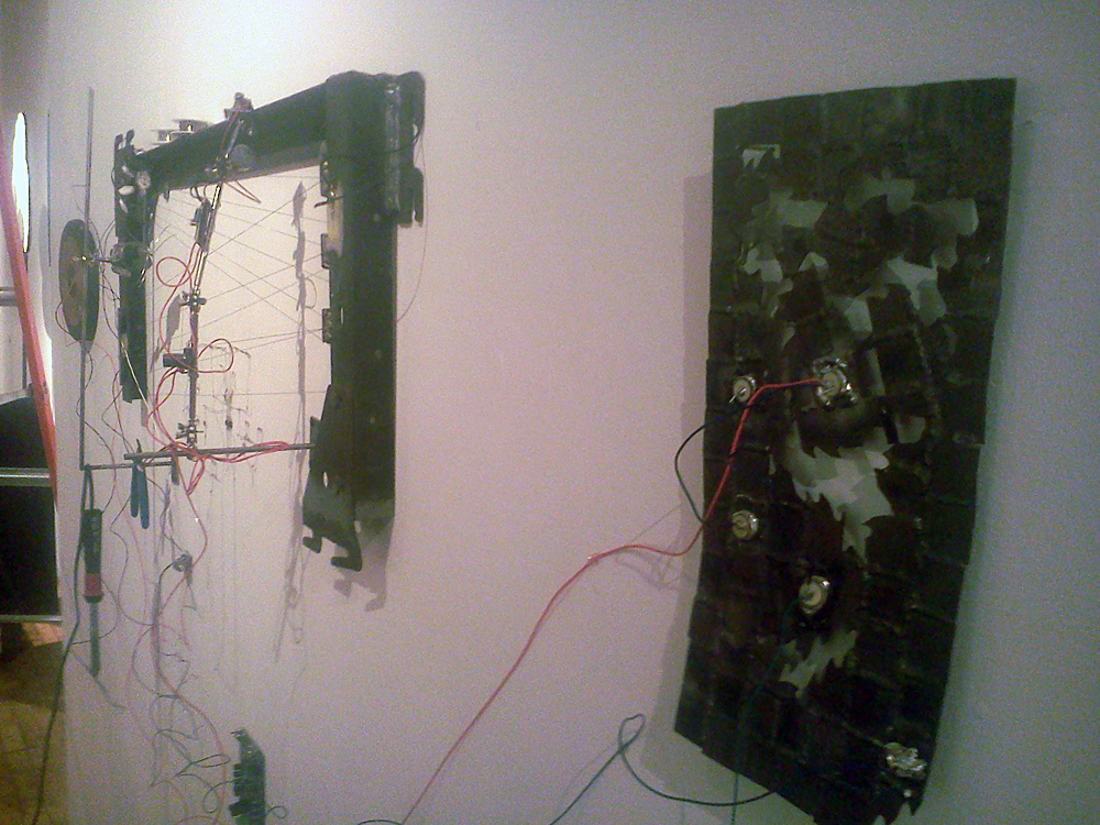 bronxartspace installation in progress